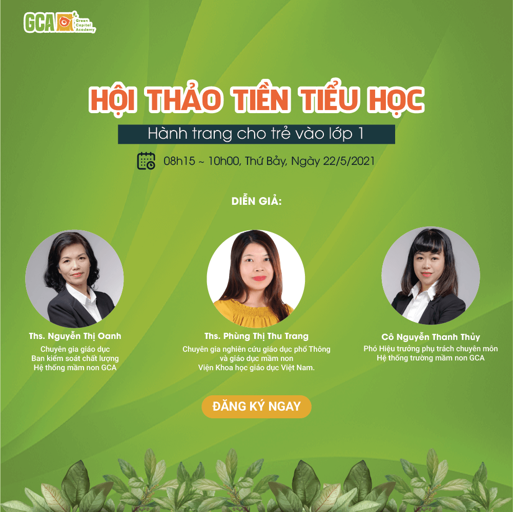 Hội thảo Tiền Tiểu Học