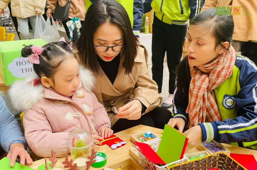 GCA tham gia hội chợ từ thiện Eco Xmas Fair 2022